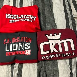 mcclatchy sport hoodies